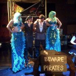 Visiting pirate show