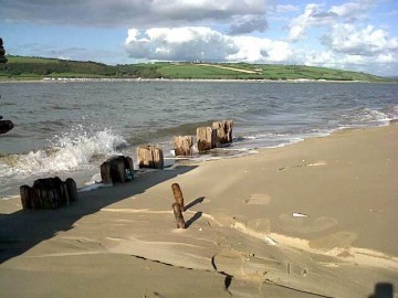 Cefn Sidan shipwreck and views